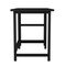 Martha Stewart 23.5 in. D X 47.5 in. W X Pine Wood, Rubberwood (Parawood), Black Wood Grain BLN-FY-HY-1071-BK-MS - alternate 8